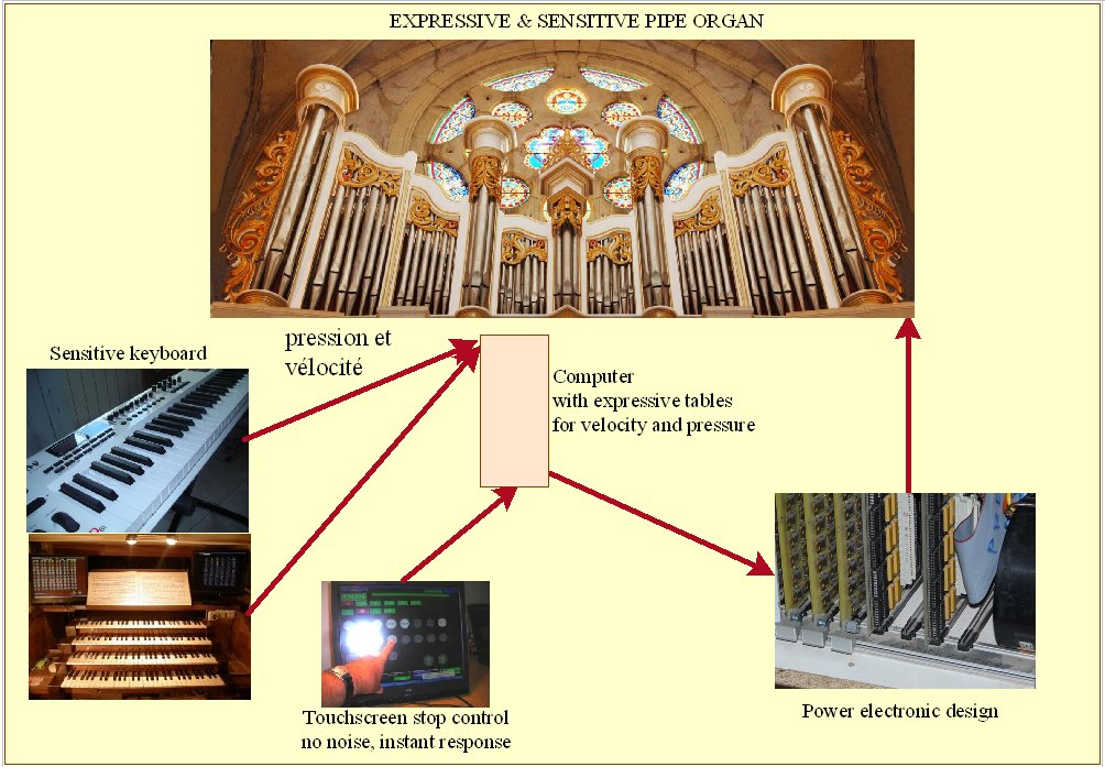 Sensitive & Expressive Pipe Organ